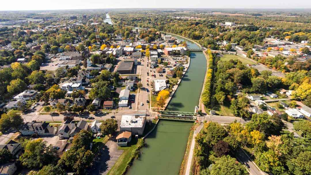 Picture of brockport canal